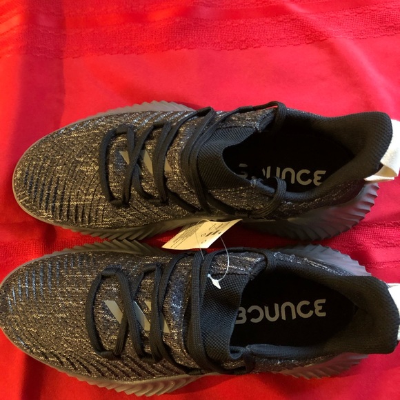 BRAND NEW ADIDAS ALPHABOUNCE GREY MENS SIZE 10 - Picture 7 of 8